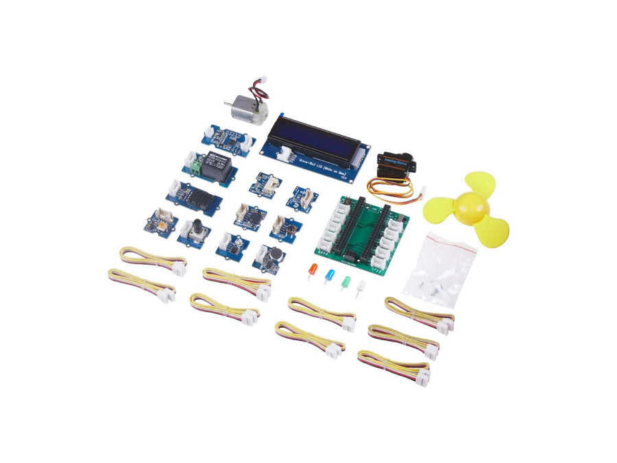 Grove Starter Kit for Raspberry Pi Pico - shield, sensors, display