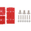 Grove Wrapper 1x1 - red protective case, 4 pieces, ABS