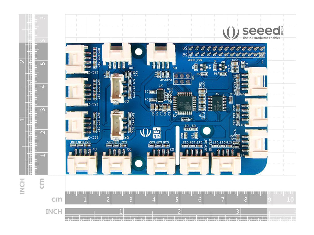 GrovePi+ expansion board - 15 Grove ports for Raspberry Pi