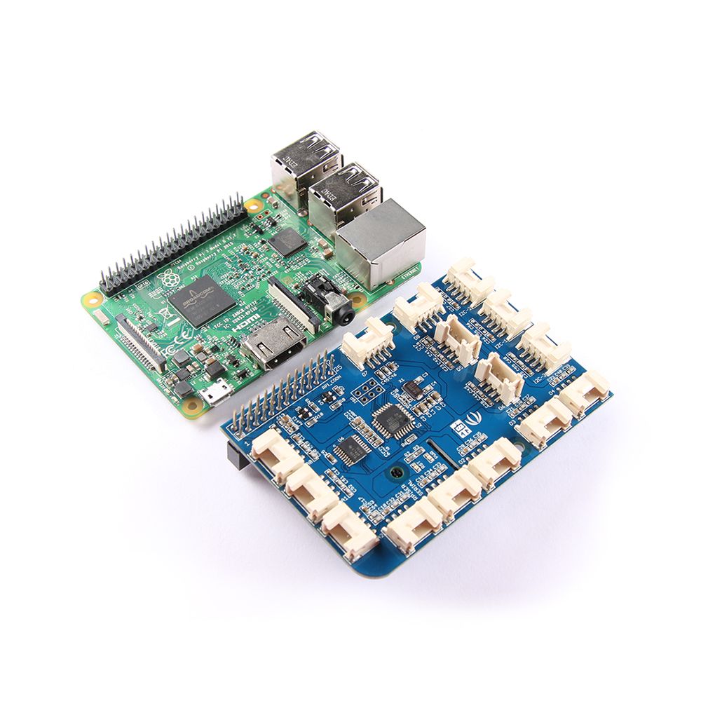 GrovePi+ expansion board - 15 Grove ports for Raspberry Pi