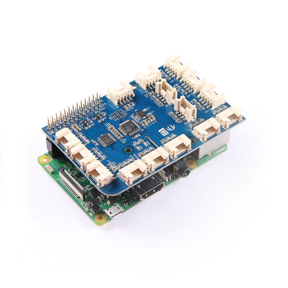 GrovePi+ expansion board - 15 Grove ports for Raspberry Pi