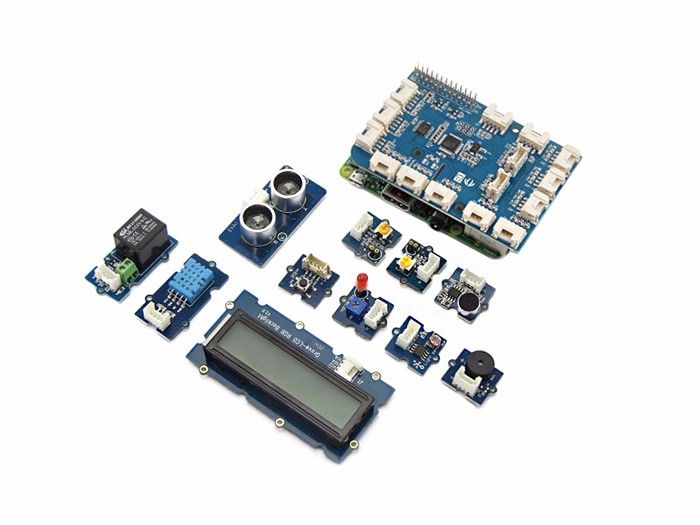 Kit de démarrage GrovePi+ pour Raspberry Pi A+,B,B+&2,3,4