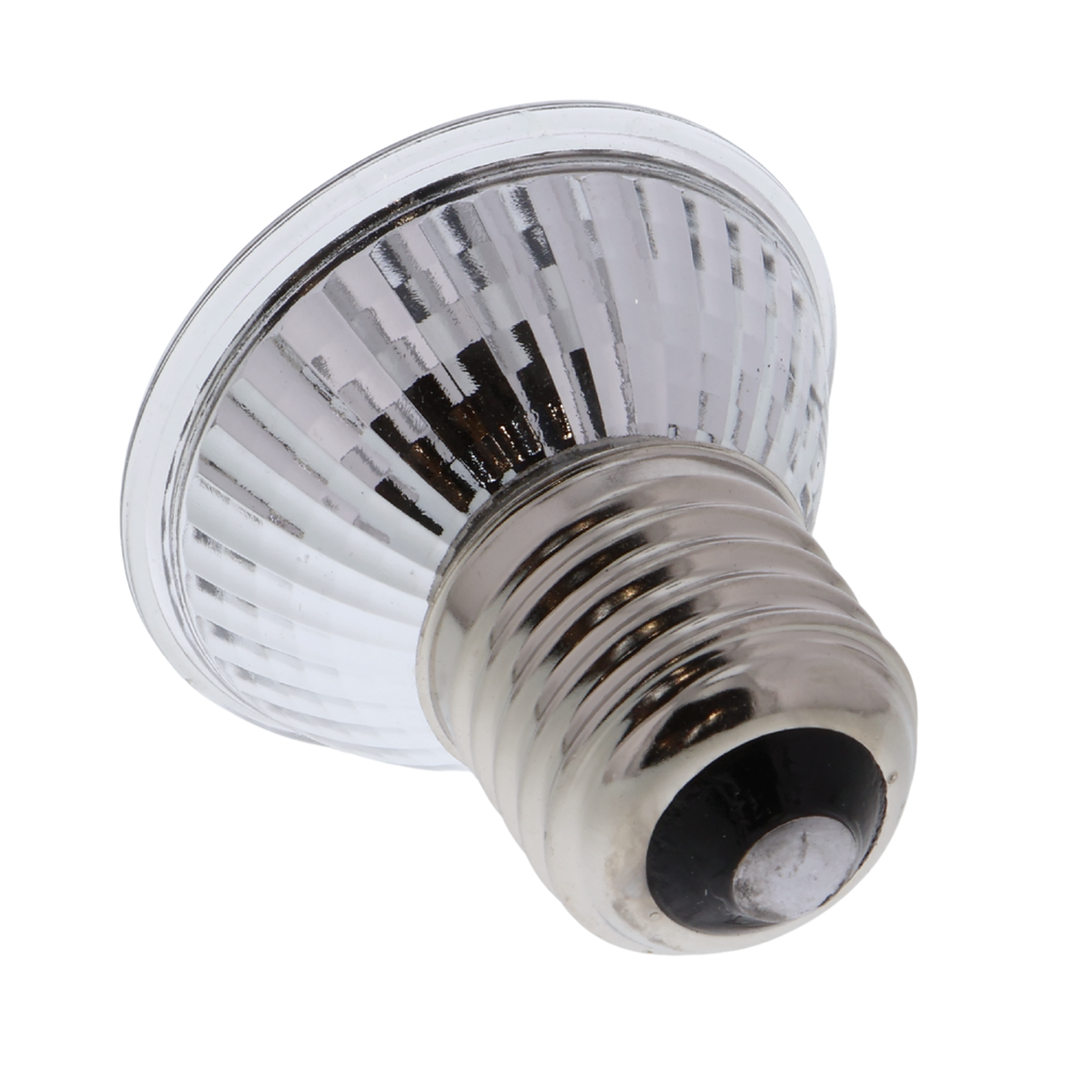 Lampada alogena da 50W con attacco E27 per esperimenti con celle solari