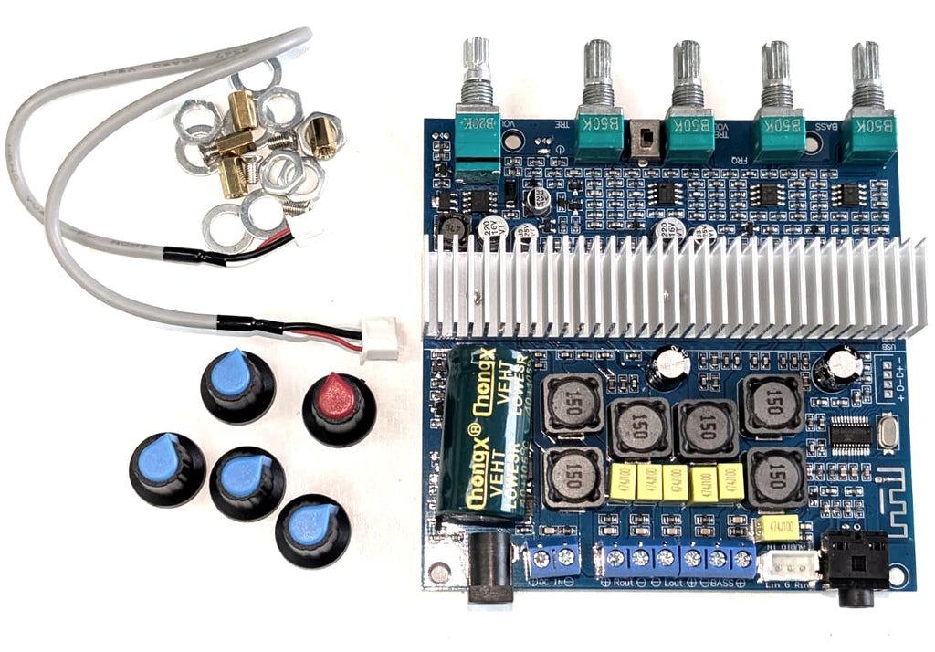 TPA3116 amplifier module - Bluetooth 5.0, 2x 50 W, 24 V