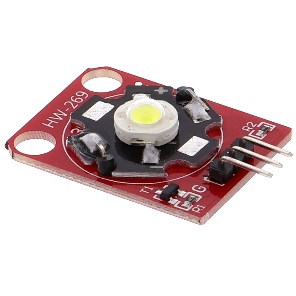 High-power LED module 3 W - PCB, 3.5-5.5 V, 700 mA