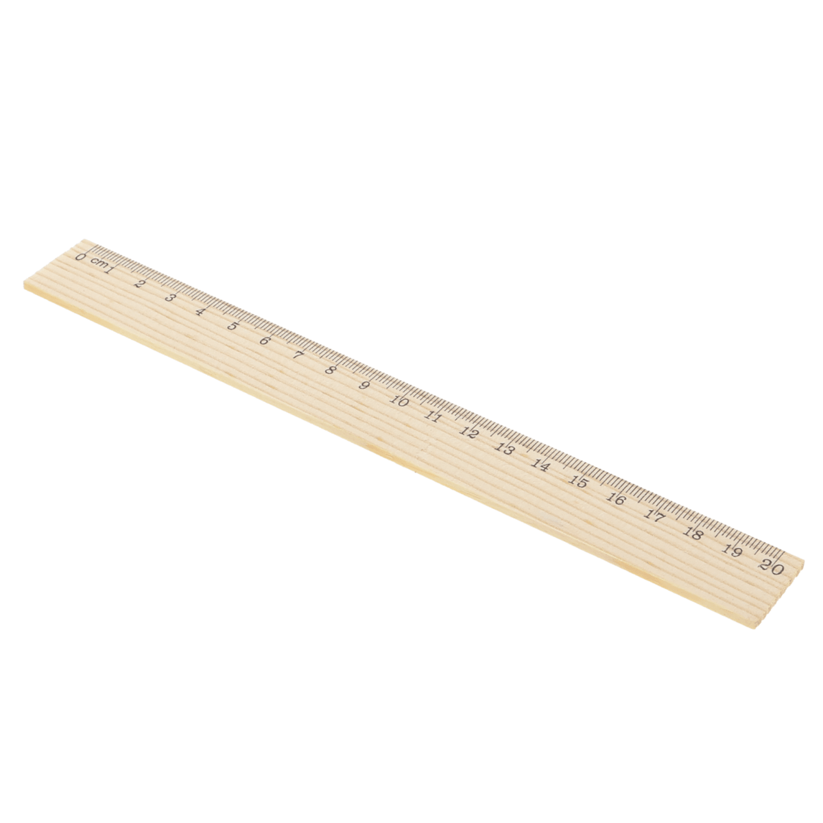 Holzlineal 20 cm - Gravurrohling mit Zentimeterskala - F25111168 - Funduino