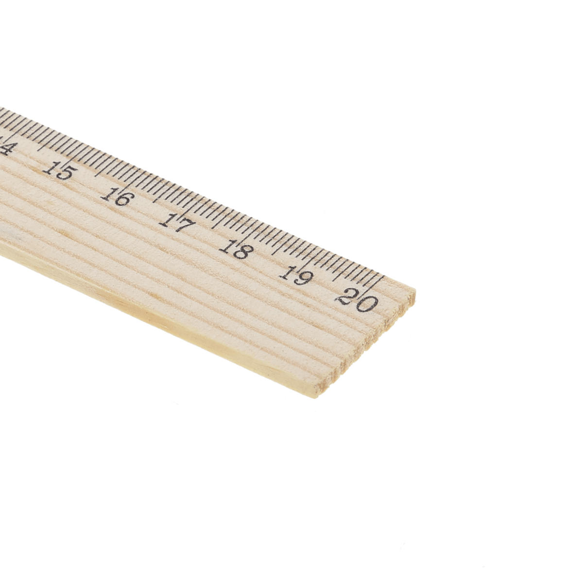 Holzlineal 20 cm - Gravurrohling mit Zentimeterskala - F25111168 - Funduino