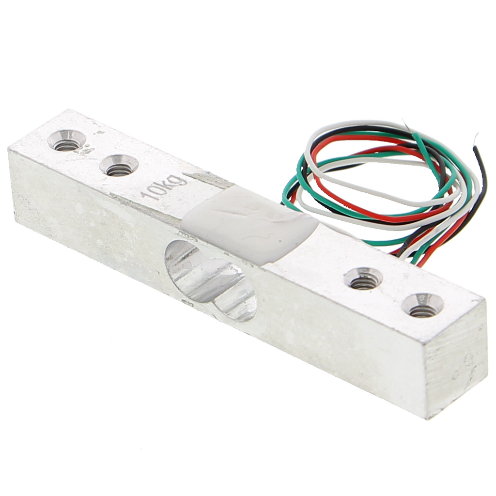 HX711AD-druksensor voor wegen met loadcel - 10kg - gewichtsmeting