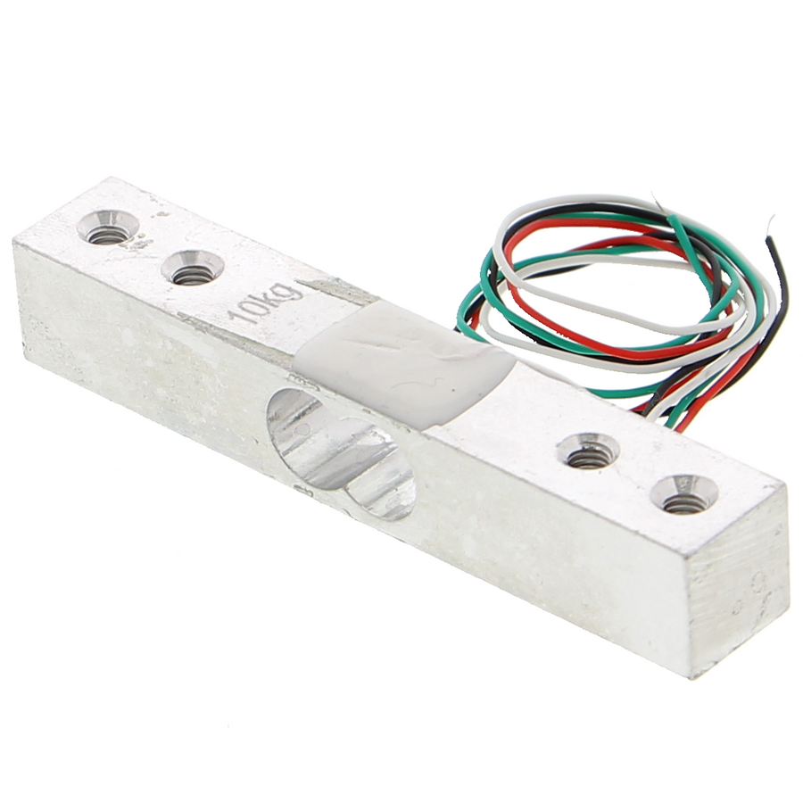HX711AD-druksensor voor wegen met loadcel - 10kg - gewichtsmeting
