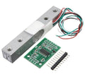 HX711AD Load Sensor - 3 kg load cell, 24-bit ADC, 5 V