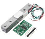 HX711AD Load Sensor - 3 kg load cell, 24-bit ADC, 5 V