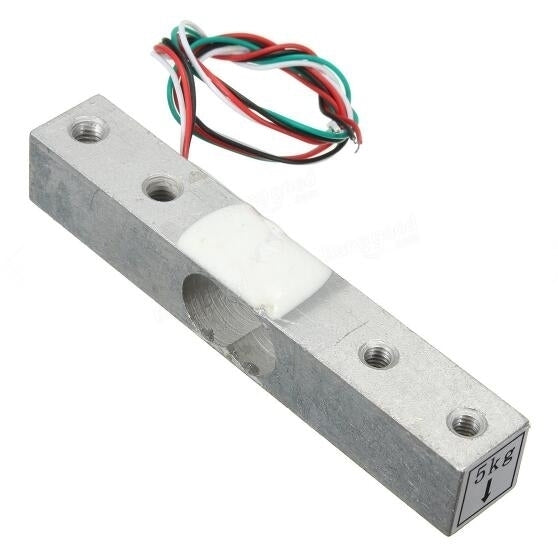 HX711AD Load Sensor - 3 kg load cell, 24-bit ADC, 5 V