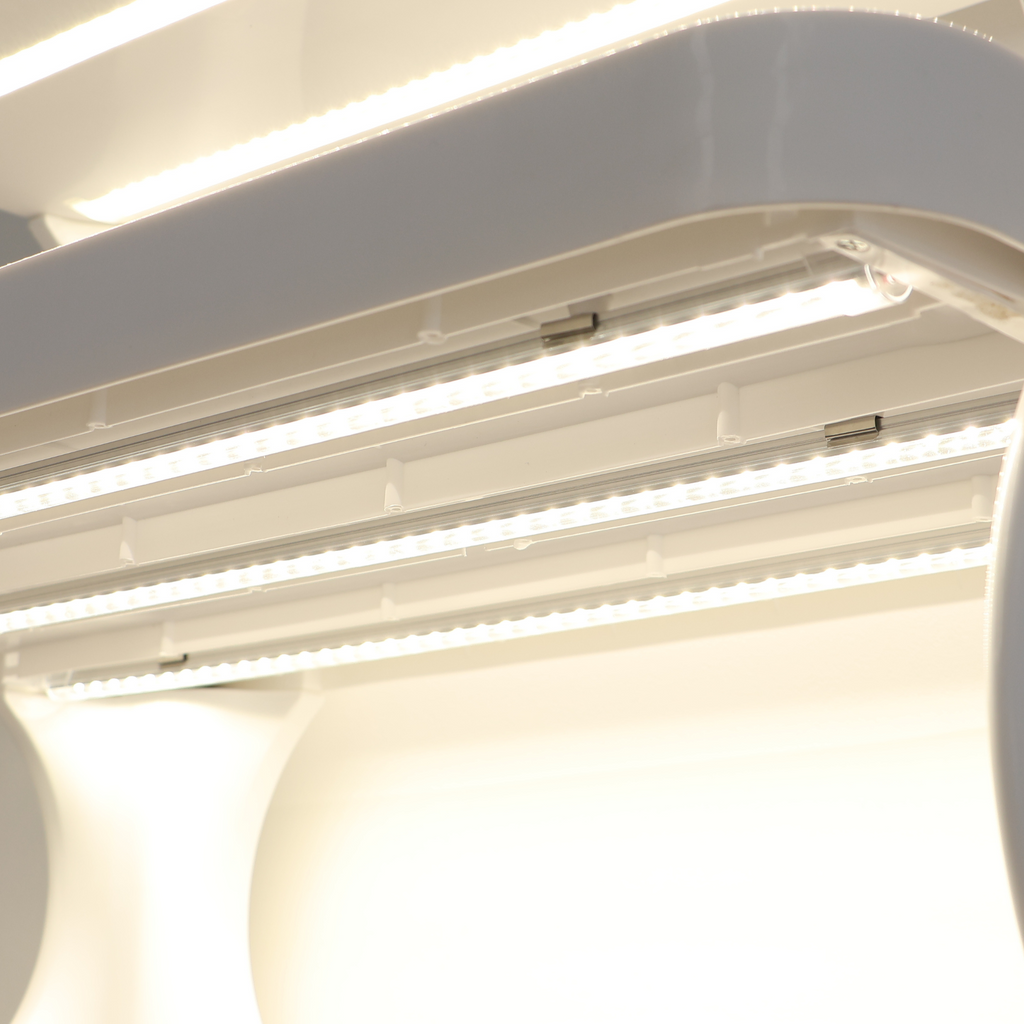 Hydroponiksystem - 157 Pflanzlöcher, LED-Wachstumslicht