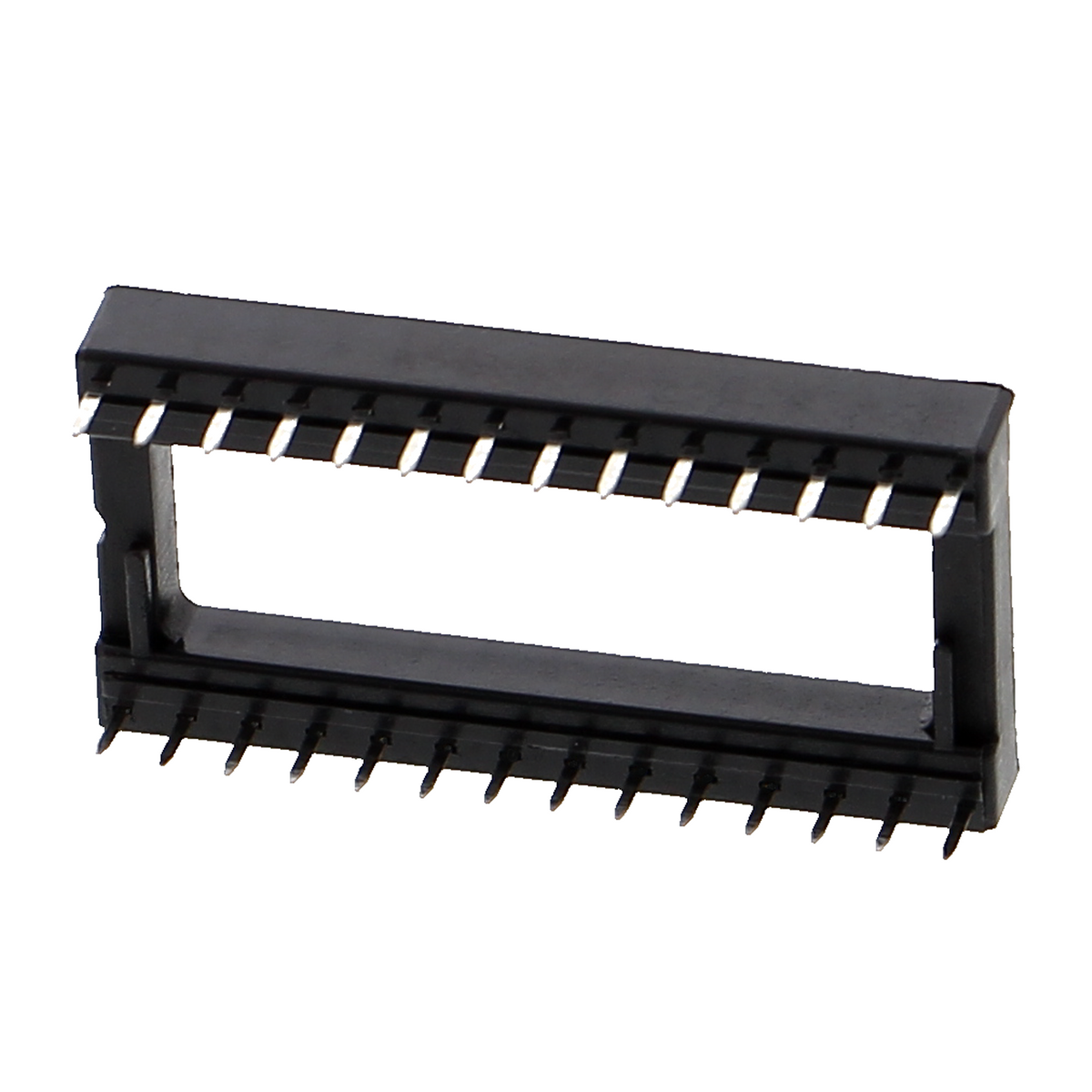 IC-Sockel DIP - doppelte Federkontakte, 15,24 mm Reihenabstand