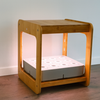 Hydroponik System Indoor - 12 Pflanzlöcher, 24 W LED Vollspektrum