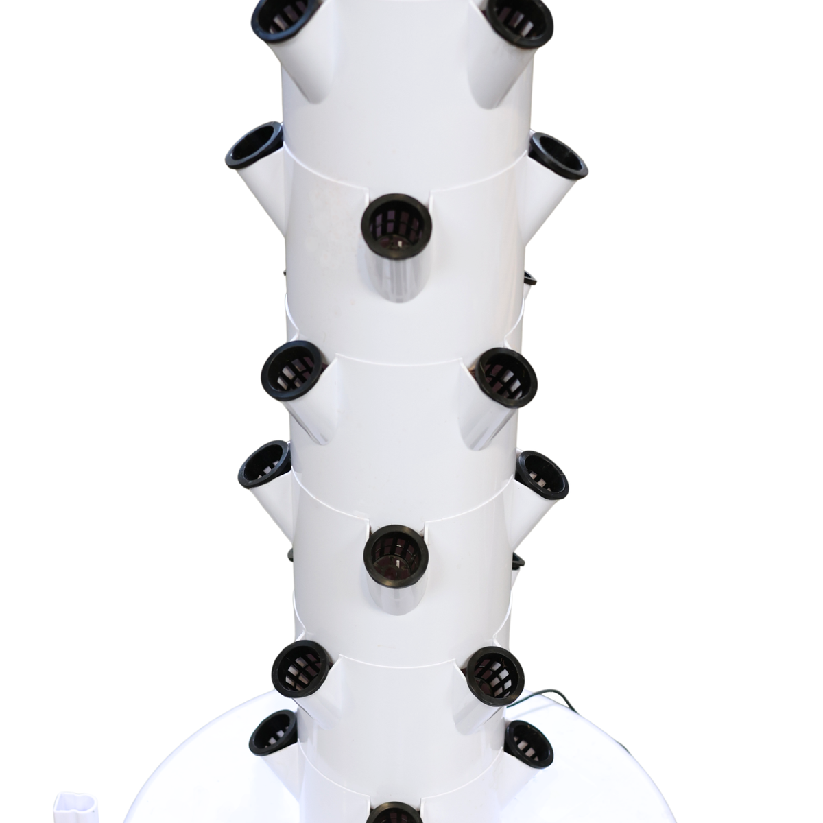Torre hidropónica para interiores - sistema de cultivo aeropónico de 9 niveles con un total de 36 orificios de plantación