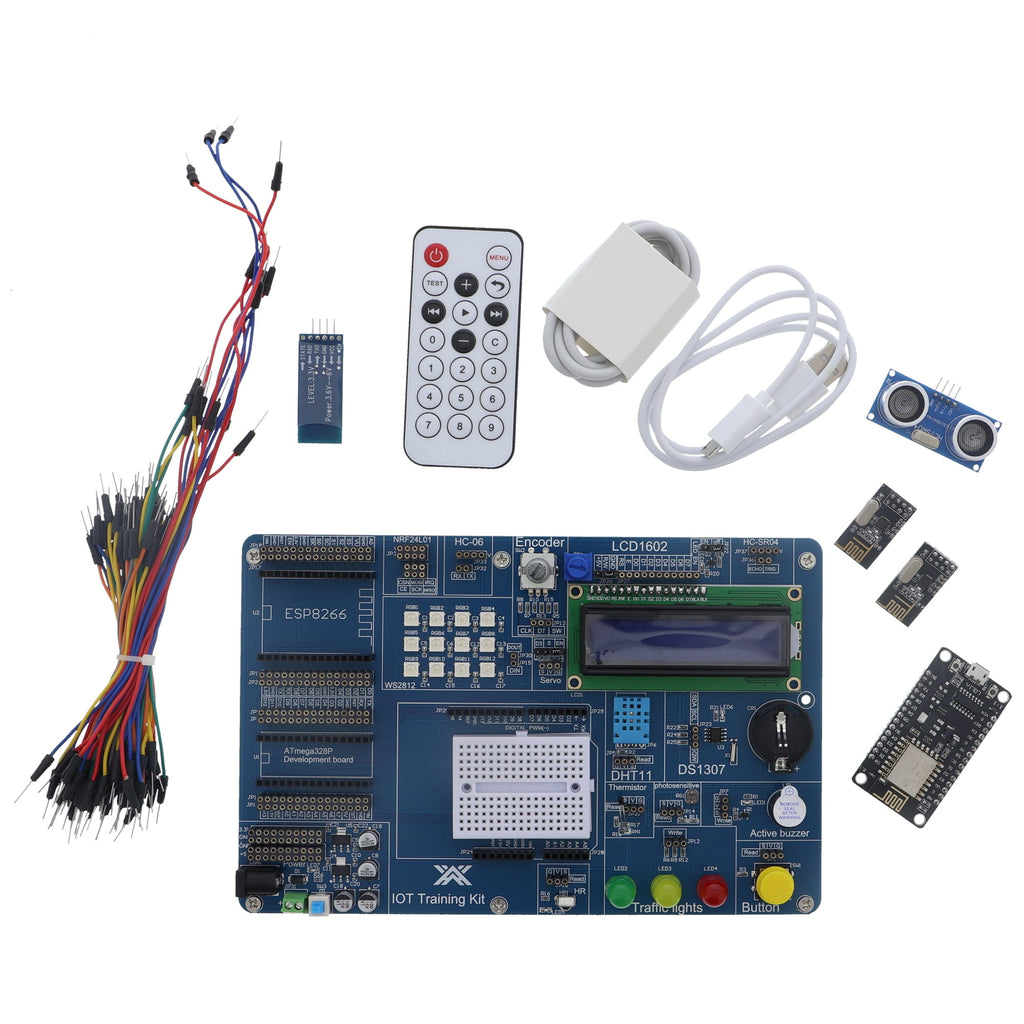 Kit d’apprentissage IoT / kit de démarrage (ZYA0031) - ESP8266, compatible Arduino