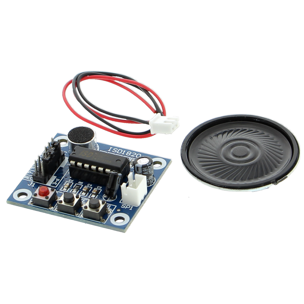 ISD1820 - modulo registratore vocale e riproduzione, altoparlante incluso