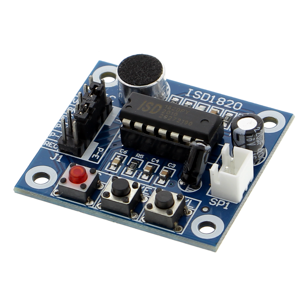 ISD1820 - modulo registratore vocale e riproduzione, altoparlante incluso