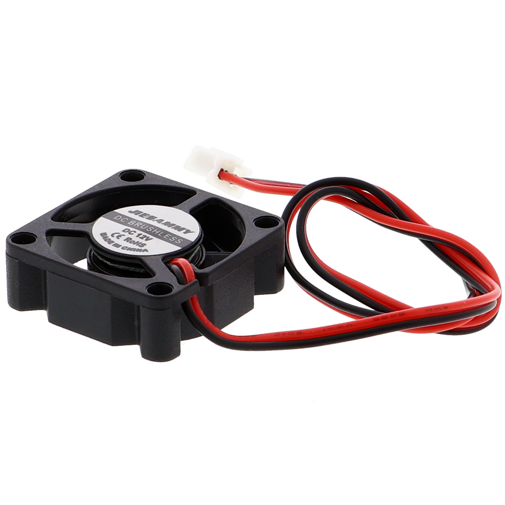 JIESAMMY - borstelloze DC-ventilator, 12V, 25*25*10mm