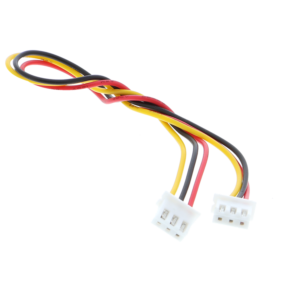 Câble avec connecteur JST XH2.54 3P 200mm A-B 26AWG torsadé