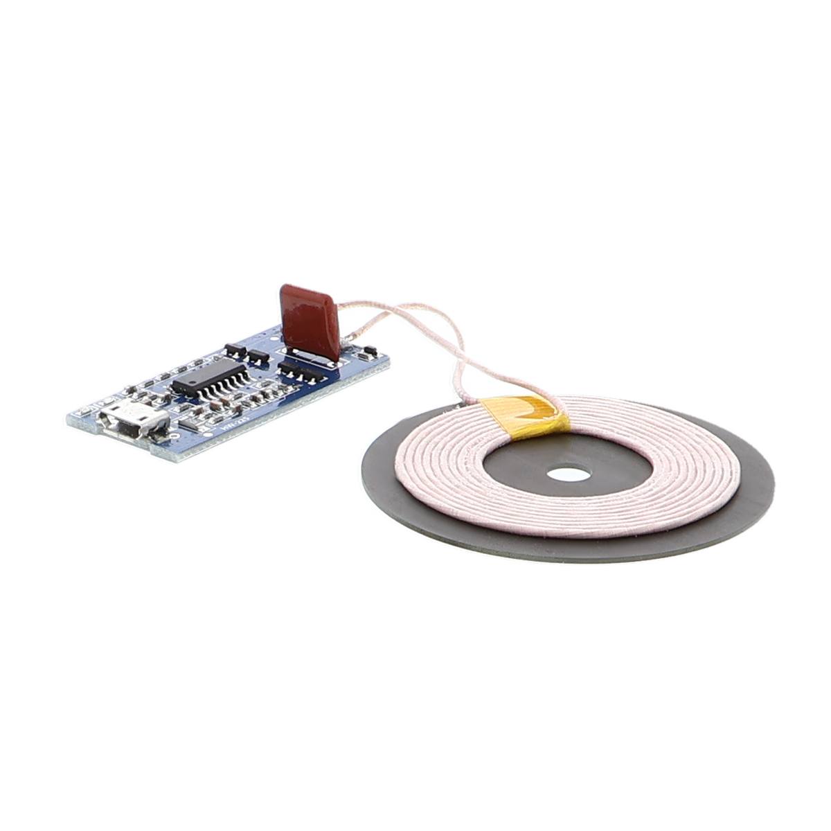 Wireless Charging Pad - 10 W, Qi Standard, 5 V, Micro-USB