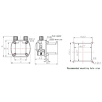 Kamoer KCM peristaltic pump - dosing pump 12-24 V, 0-160 ml/min