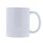 Keramikbecher weiß - 330 ml, für Sublimationsdruck