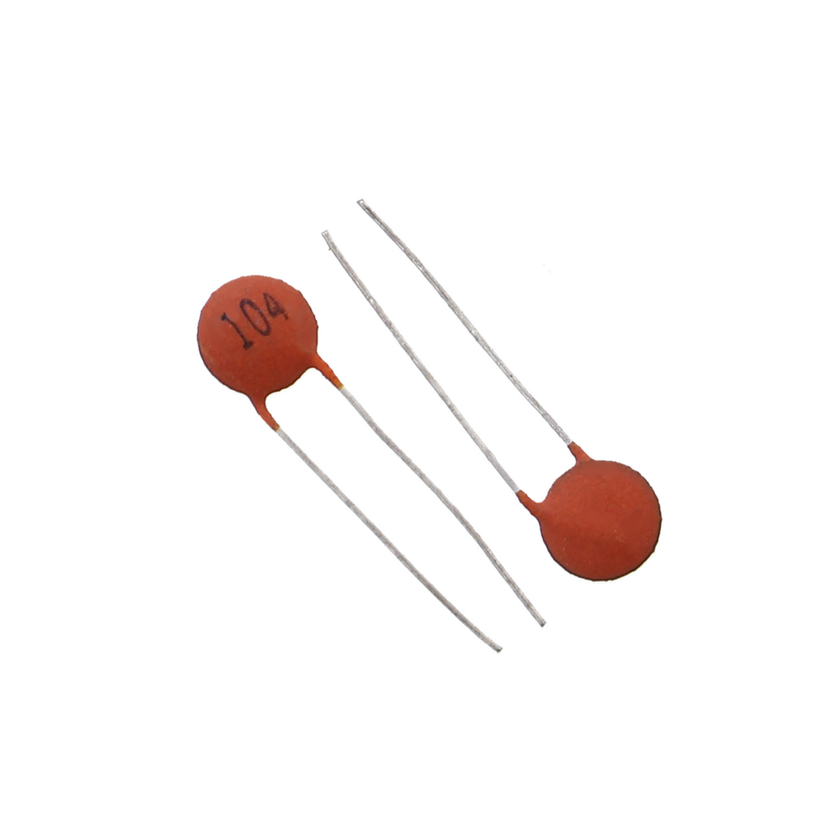Condensatore ceramico - 0.1uF, 104pF, 50V