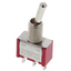 Interruttore a levetta (rosso) Rockerswitch ON / ON a ritenuta, 125 V 3 A, 3 pin