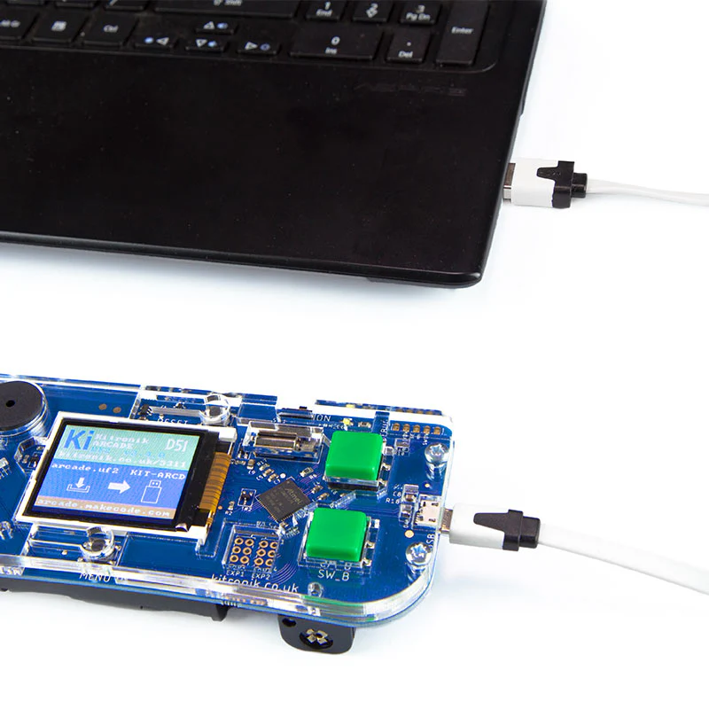 Kitronik ARCADE pour l’éditeur MakeCode Arcade
