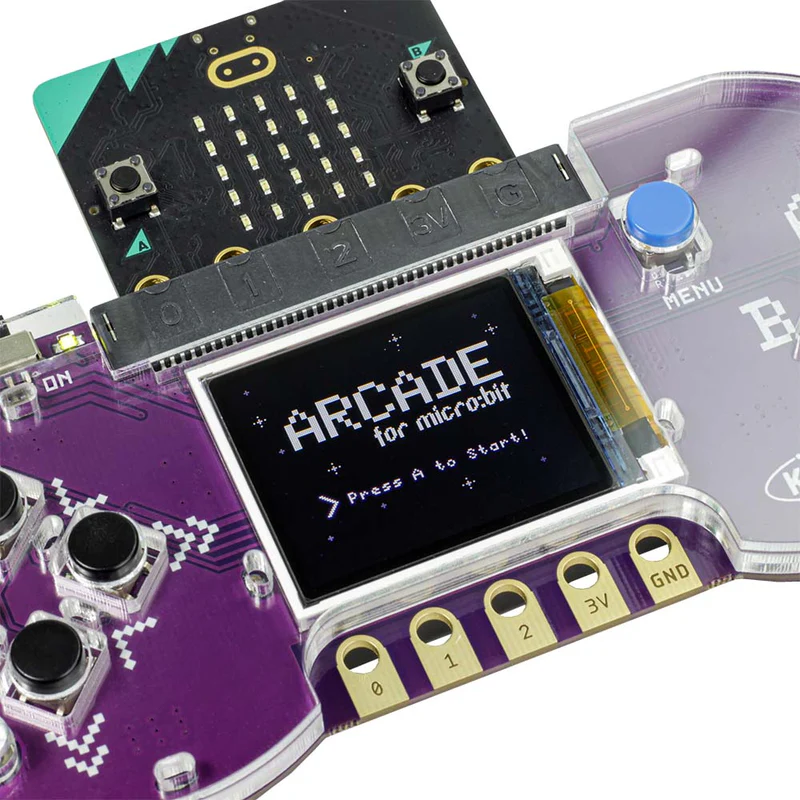 Kitronik ARCADE para micro:bit y MakeCode Arcade