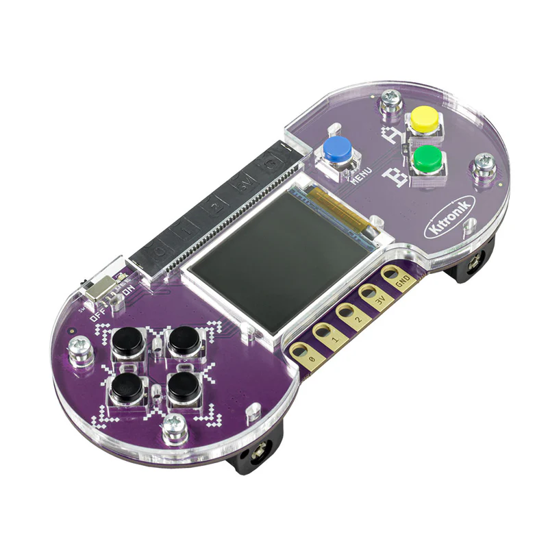 Kitronik ARCADE para micro:bit y MakeCode Arcade