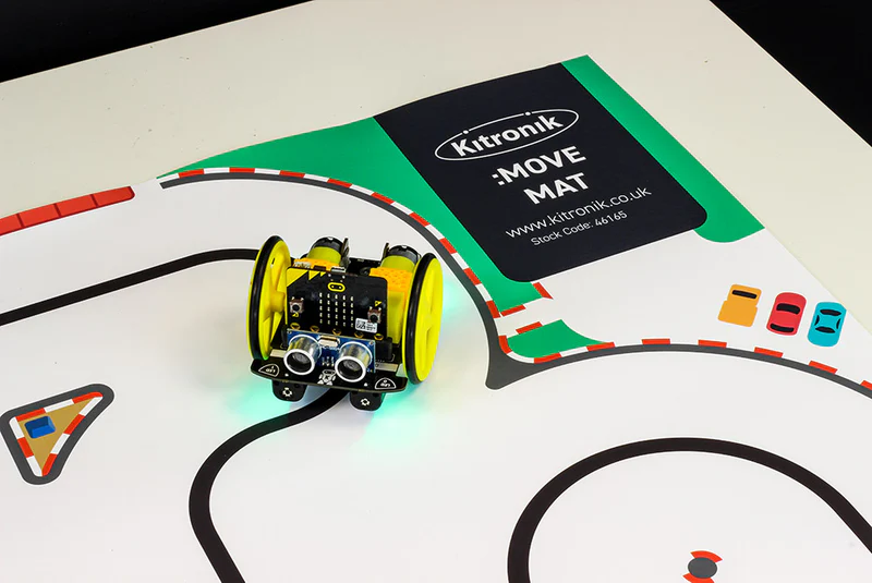 Kitronik :MOVE-Mat con schede per il tracciamento delle linee e delle attività – formato A1