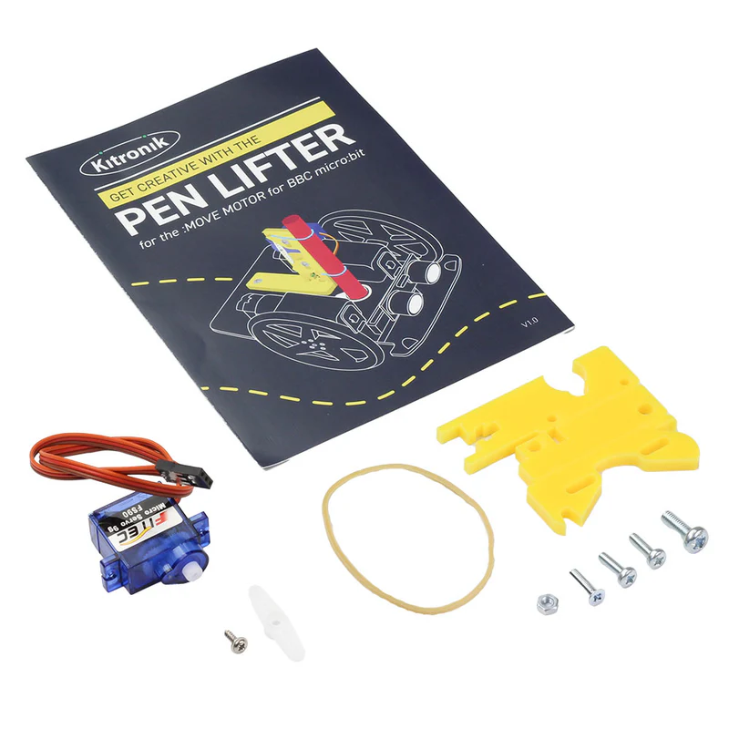 Kitronik Pen Lifter (soporte para bolígrafo) para :MOVE Motor de BBC micro:bit
