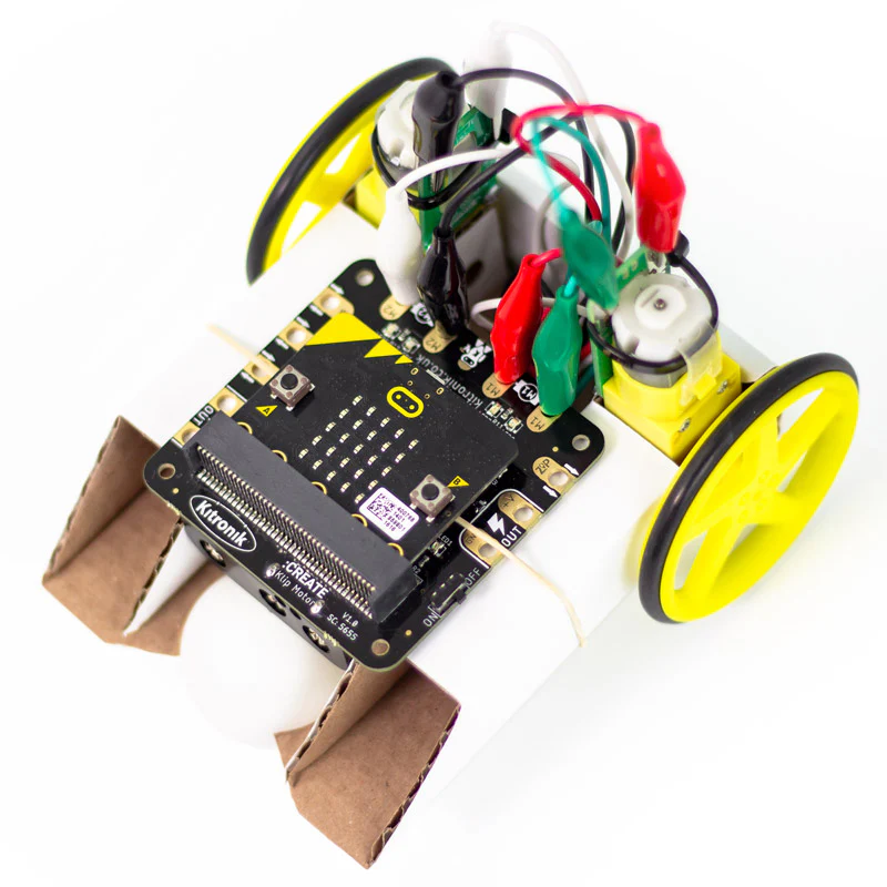 Kit de robótica sencilla Kitronik para BBC micro:bit