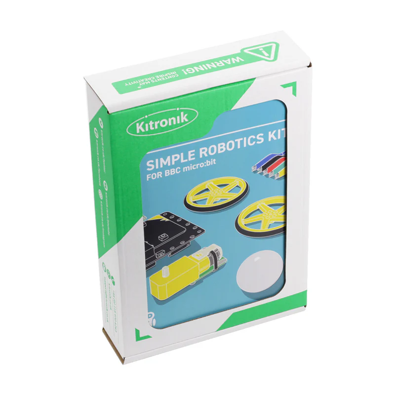 Kit de robótica sencilla Kitronik para BBC micro:bit