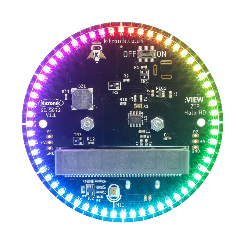 Kitronik ZIP Halo HD (LED-ring) voor de BBC micro:bit
