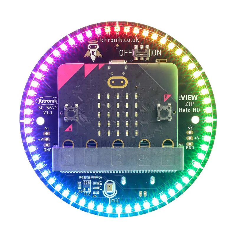 Kitronik ZIP Halo HD (LED-ring) voor de BBC micro:bit