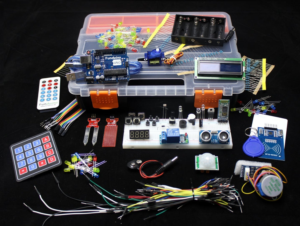 Équipement de salle de classe - Postes de travail complets pour Arduino avec ordinateur portable et kit d’apprentissage