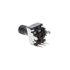 Drehpotentiometer 10 kOhm - Kohlefilm, Achse 6 mm, bis 30 V