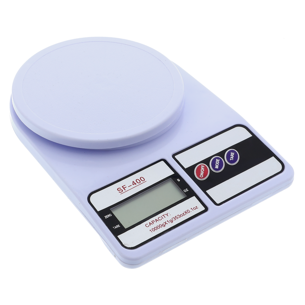 Küchenwaage digital - 10 kg, 1 g genau, LCD-Display