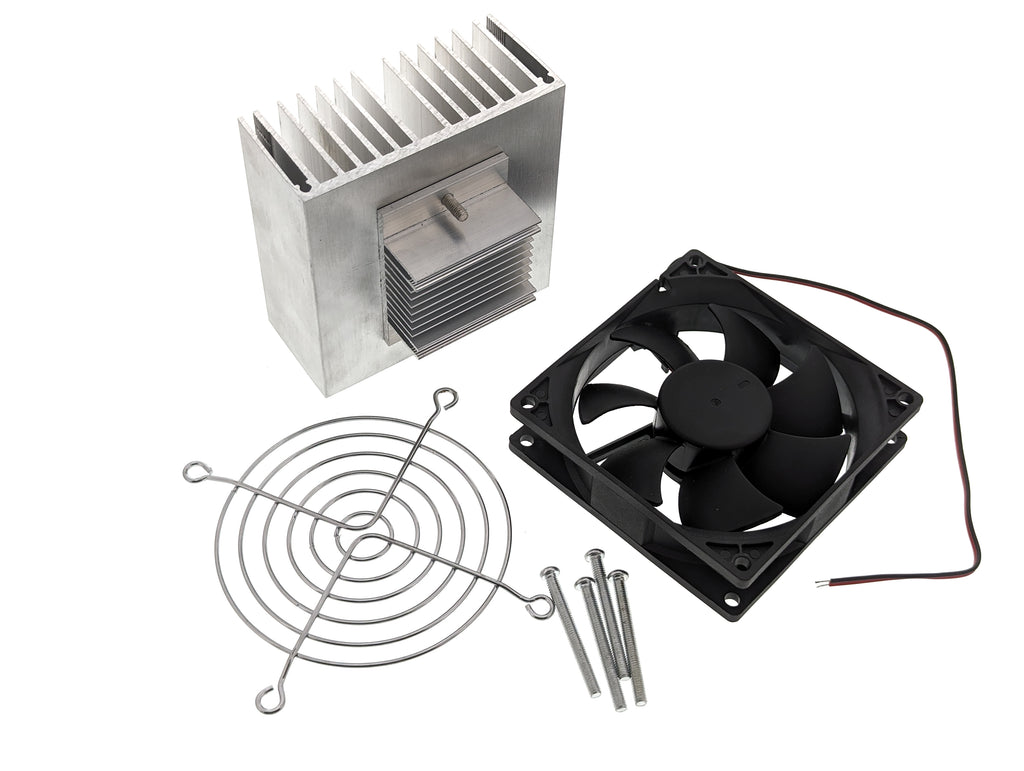 Refroidisseur avec ventilateur pour élément Peltier - kit de refroidissement 90 mm