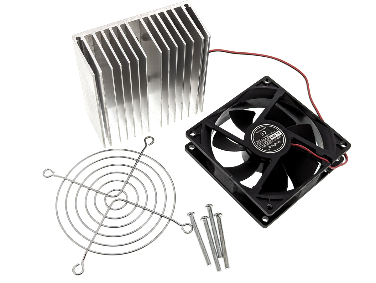 Refroidisseur avec ventilateur pour élément Peltier - kit de refroidissement 90 mm