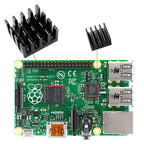 Aluminium koellichaam voor Raspberry Pi B+, Pi 2, Pi 3