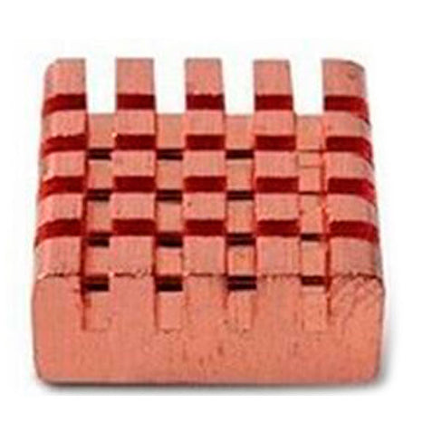 Kühlkörper Kupfer - 12 x 13 x 6 mm, für Raspberry Pi