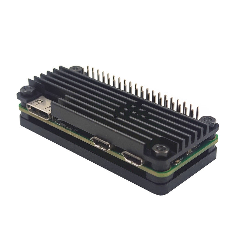 Boîtier avec dissipateur thermique 2W02 pour Raspberry Pi Zero / Zero W / ZERO 2W