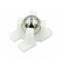 Mini ball caster - Ø 12 mm steel ball, maintenance-free