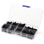 M2.5 spacer set - plastic, 6-20 mm, 180 pieces