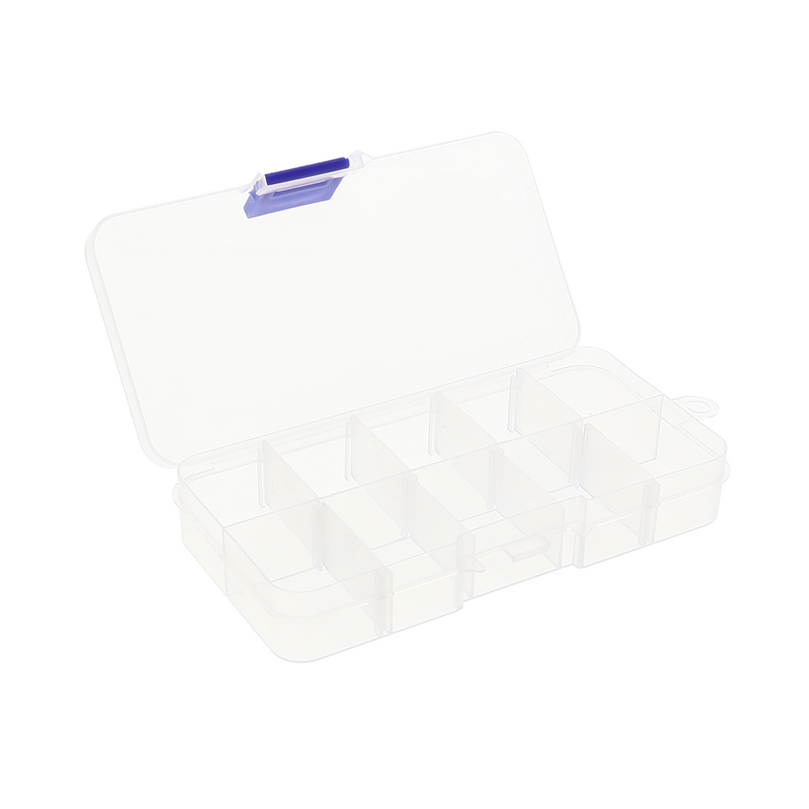 Caja organizadora de plástico - 65mm x 128mm x 22mm